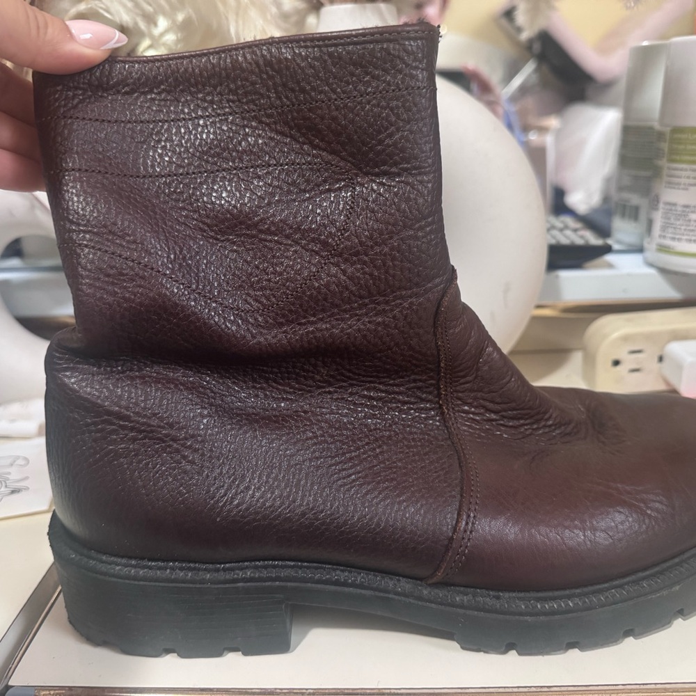 Men's Brown Leather Boots